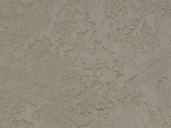 Close-up of a knockdown finish coat